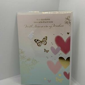 To A Wonderful Sister and Brother in Law  (Greeting Card)