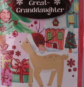 For a Special Great-Granddaughter (Christmas Greeting Card)