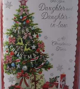 For You Daughter and Daughter in Law (Christmas Greeting C