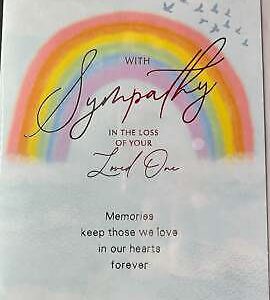 With Sympathy In the Loss of Your Loved One (Sympathy Greeting Card)