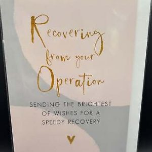 Recovering from your Operation (Greeting Card)