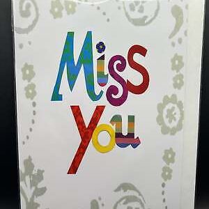 Miss You (Greeting Card)