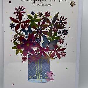 For You, Daughter-in-Law with love (Birthday Greeting Card)