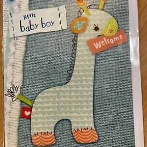 little baby boy (Greeting Card)