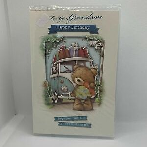 For You Grandson Happy Birthday   (Birthday Card / Greeting Card)