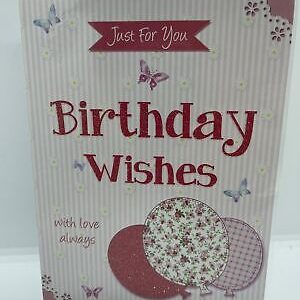 Just for You Birthday Wishes with love always (Birthday / Greeting Card)