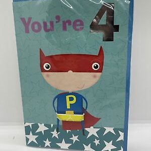 You're 4 (Greeting / Birthday Card)
