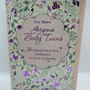 You Have Gorgeous Baby Twins (Greeting Card)