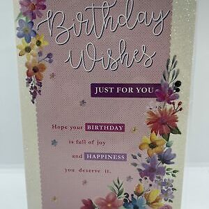 Birthday Wishes Just for You (Birthday / Greeting Card)