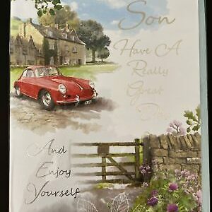 Just for you Son Have a Really Great Day and Enjoy Yourself (Greeting Card)