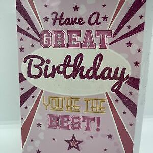 Have a Great Birthday You're the Best! (Greeting / Birthday Card)