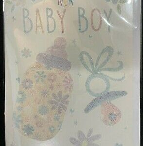A Beautiful New Baby Boy (New Baby Greeting Card)