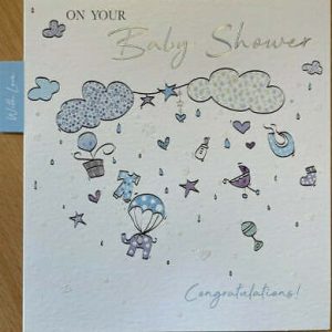 On Your Baby Shower - Congratulations (Greeting Card)