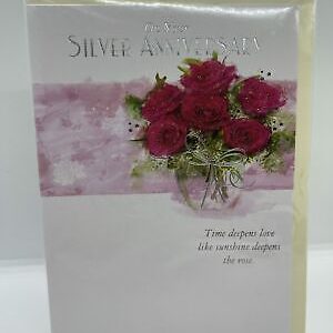 On Your Silver Anniversary (Greeting / Anniversary Card)