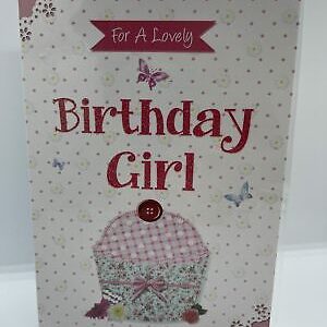 For a Lovely Birthday Girl (Birthday / Greeting Card)