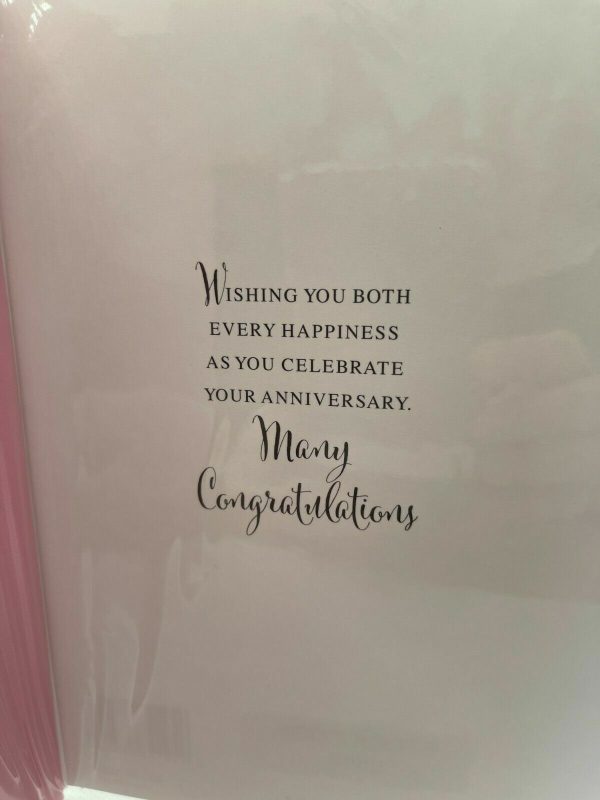 On Your Anniversary, With Very Best Wishes  (Greeting Card) - Image 4