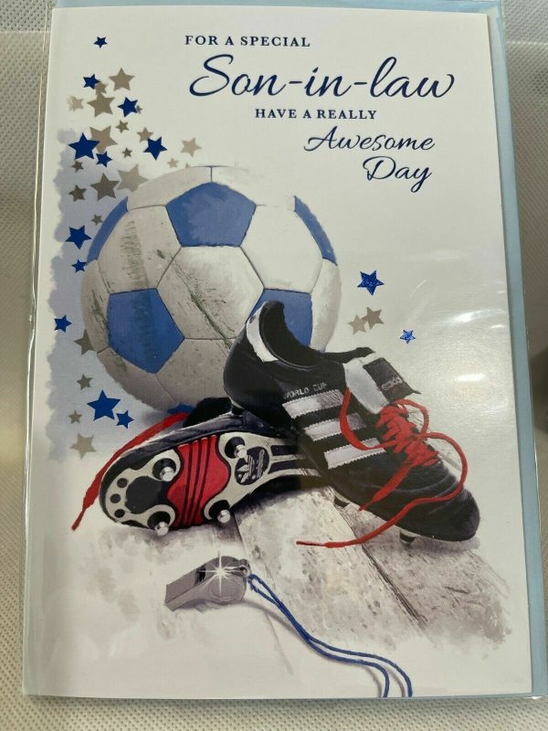 For a Special Son-in-Law Have a really awesome day (Birthday/Greeting Card) - Image 4