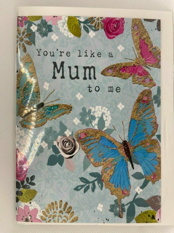 You're Like a Mum to me (Birthday Greeting Card) - Image 2