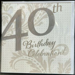 40th Birthday Celebration (Birthday / Greeting Card)