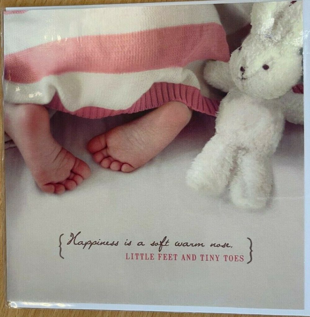Happiness is ... New Baby Congratulations (Greeting Card)