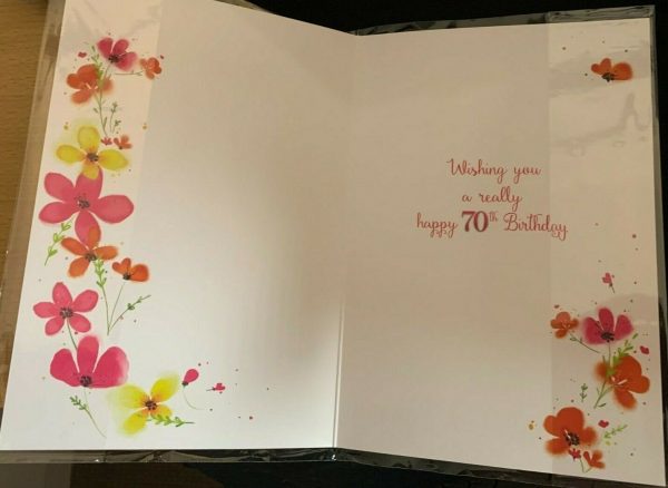 70 Happy Birthday (Birthday / Greeting Card) - Image 2