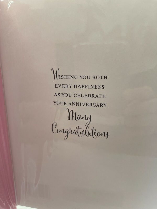 On Your Anniversary, With Very Best Wishes  (Greeting Card) - Image 3