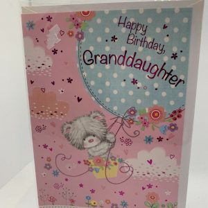 Happy Birthday Granddaughter (Birthday / Greeting Card)