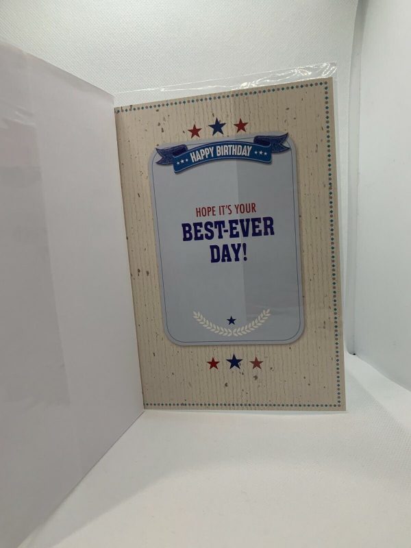 Just For You, Top Bloke, Happy Birthday  (Greeting Card) - Image 2