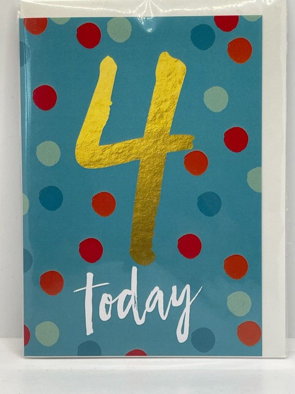 4 Today (Birthday Greeting Card)
