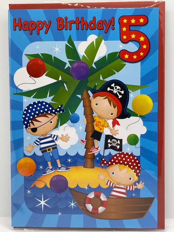 Happy Birthday! 5  (Birthday Greeting Card)