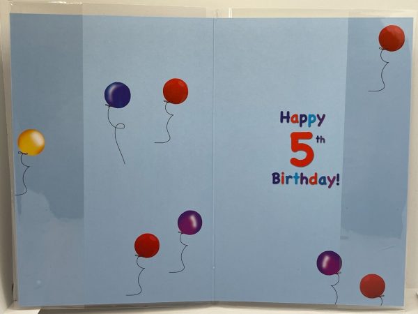 Happy Birthday! 5  (Birthday Greeting Card) - Image 2