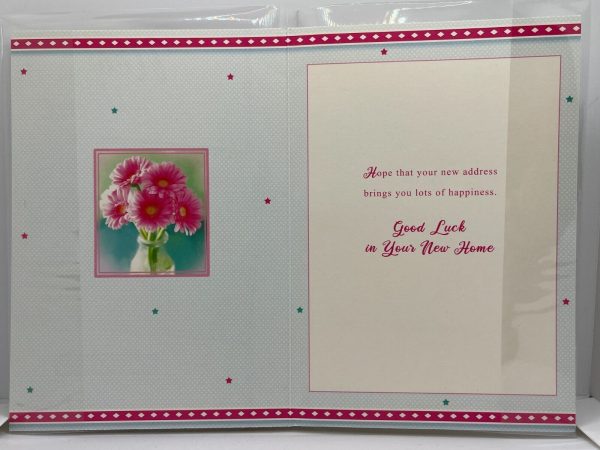 Good Luck in your New Home Best Wishes (Greeting Card) - Image 2