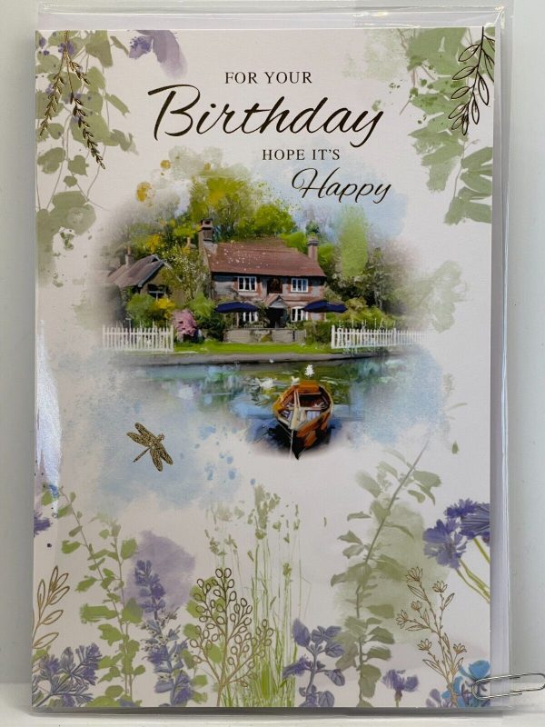 For Your Birthday Hope It's Happy (Birthday Greeting Card)
