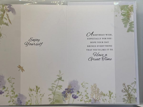 For Your Birthday Hope It's Happy (Birthday Greeting Card) - Image 2