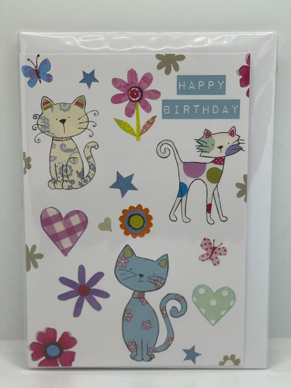 6 x Happy Birthday Cards  (Birthday Greeting Cards) - Image 3