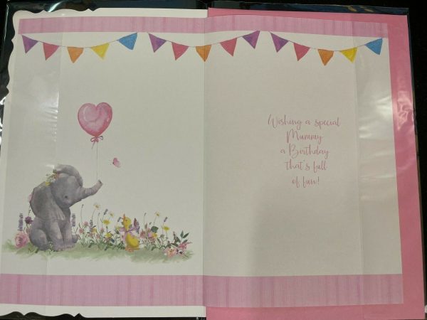 Birthday Wishes Mummy with lots and lots of love (Birthday Card / Greeting Card) - Image 2