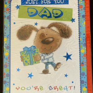 Just For You Dad You're Great (Birthday / Greeting Card)
