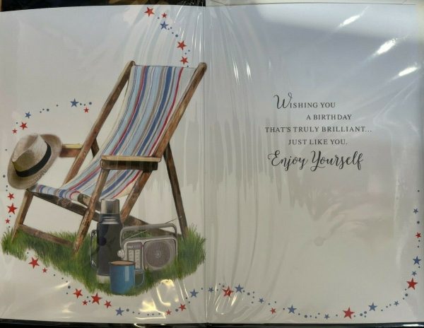 With Love to a Special Son Unwind and Enjoy  (Birthday / Greeting Card) - Image 2