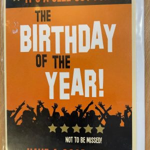 The Birthday of The Year (Greeting / Birthday Card)