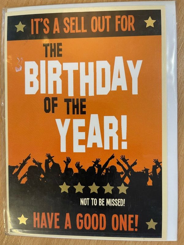 The Birthday of The Year (Greeting / Birthday Card)