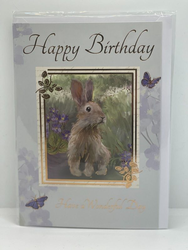 Happy Birthday Have a Wonderful Day (Greeting / Birthday Card)