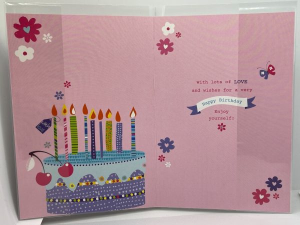 To a very Lovely Niece on your Birthday (Birthday Greeting Card) - Image 2