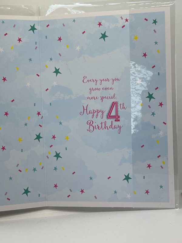 Happy Birthday 4 Today (Greeting Card) - Image 2