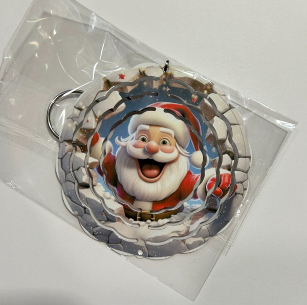 Christmas 10cm Wind Spinner - 6 Designs - Image 2