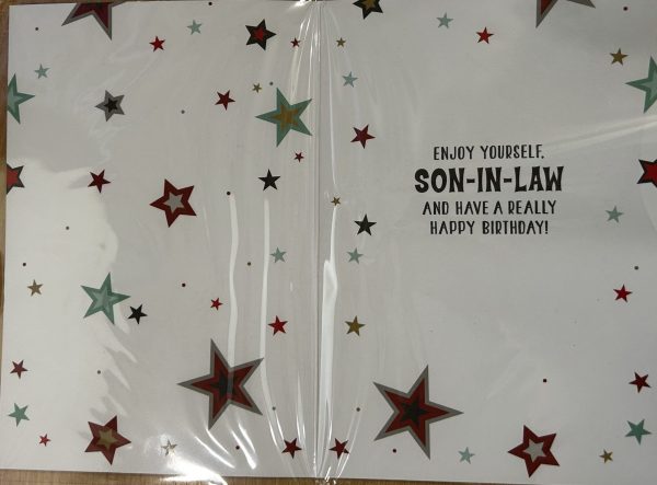 Son-In-Law Happy Birthday (Birthday Greeting Card) - Image 2