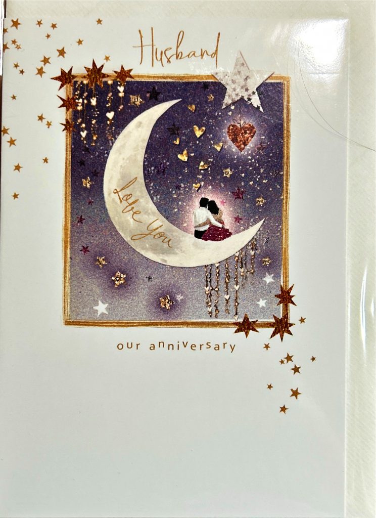 Husband Love You Our Anniversary (Anniversary Greeting Card)