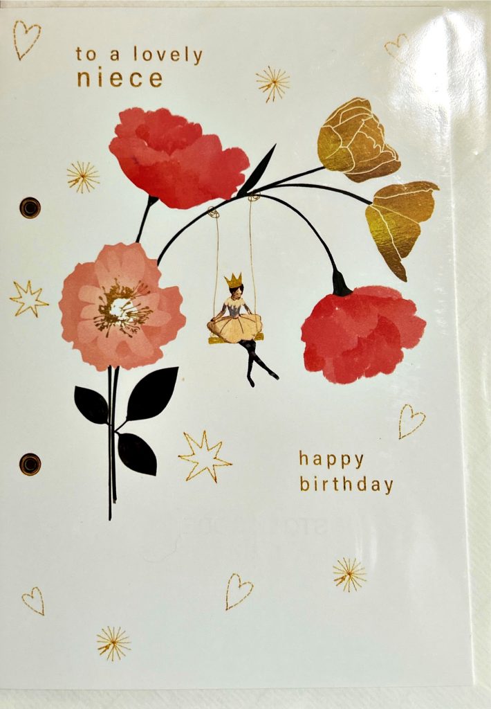 To a Lovely Niece Happy Birthday (Birthday Greeting Card)