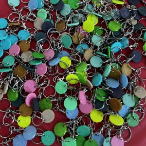 5 x Shopping Trolley Token Coin Plastic Reusable *Random Colours*